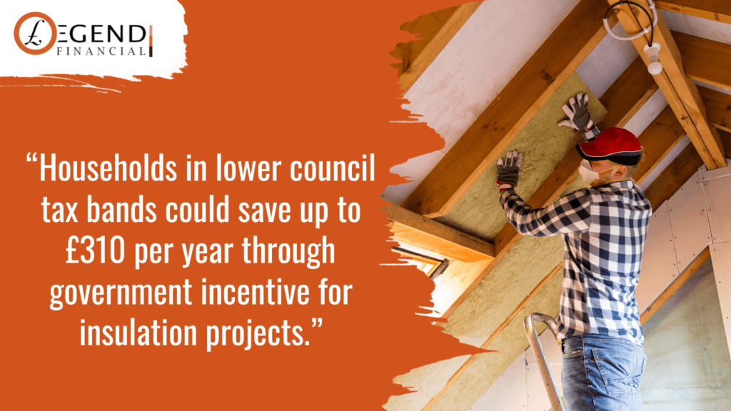 Households in lower council tax bands could save up to £310 per year