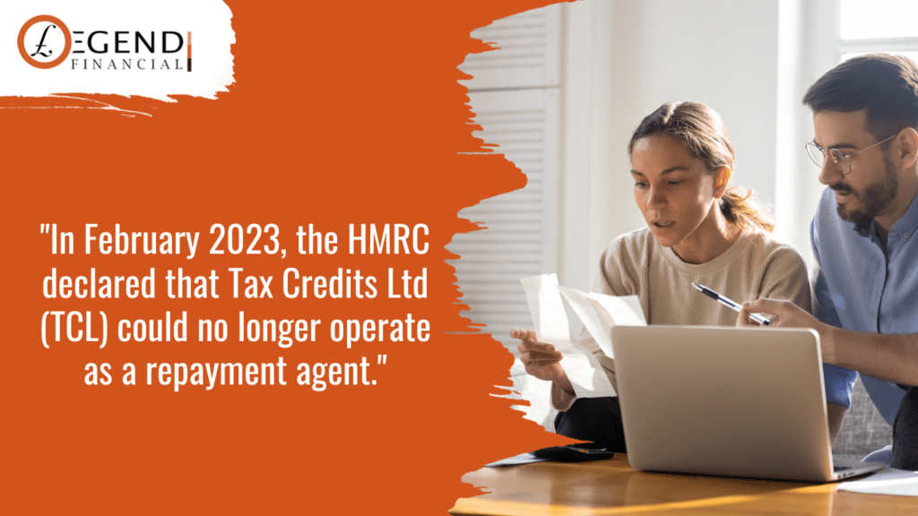 HMRC declaration about Tax Credits Ltd (TCL)