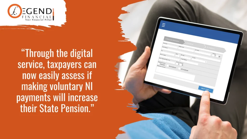check your state pension forecast