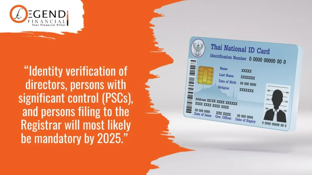 On the Identity Verification of Directors & PSCs
