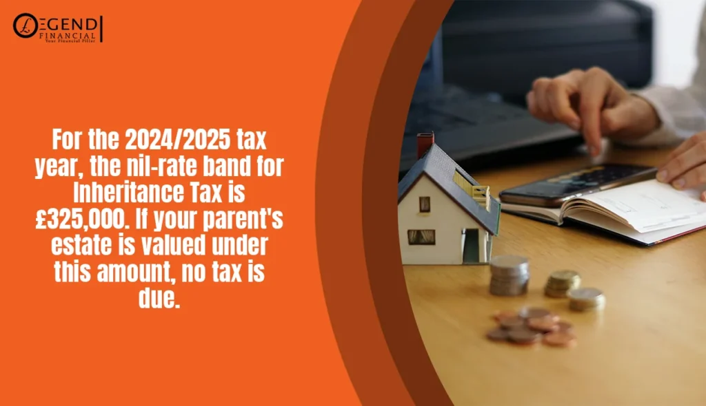 Inheritance Tax nil-rate band is £325,000 for 2024/2025 tax year